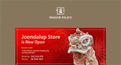 Desktop Screenshot of dragonpalace.com.au
